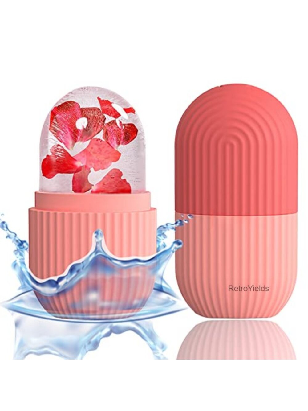 Silicone Ice Roller Massager for Face Eyes Neck Skin Care De-Puff